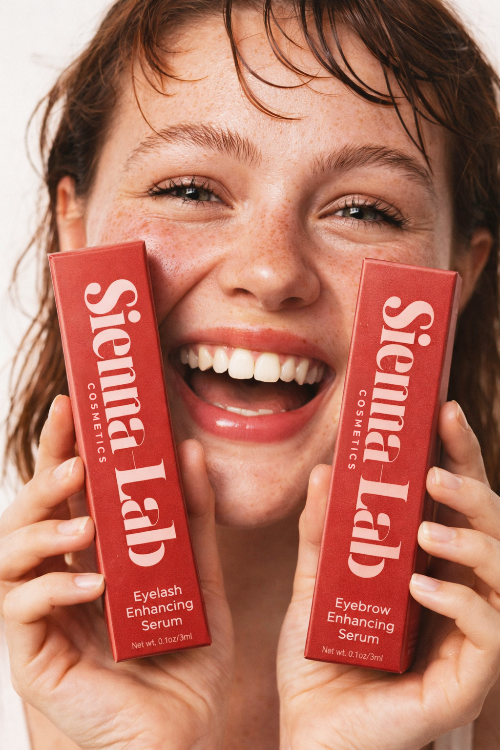 Pack 4 Sérums Pousse CILS & SOURCILS, Sienna-Lab